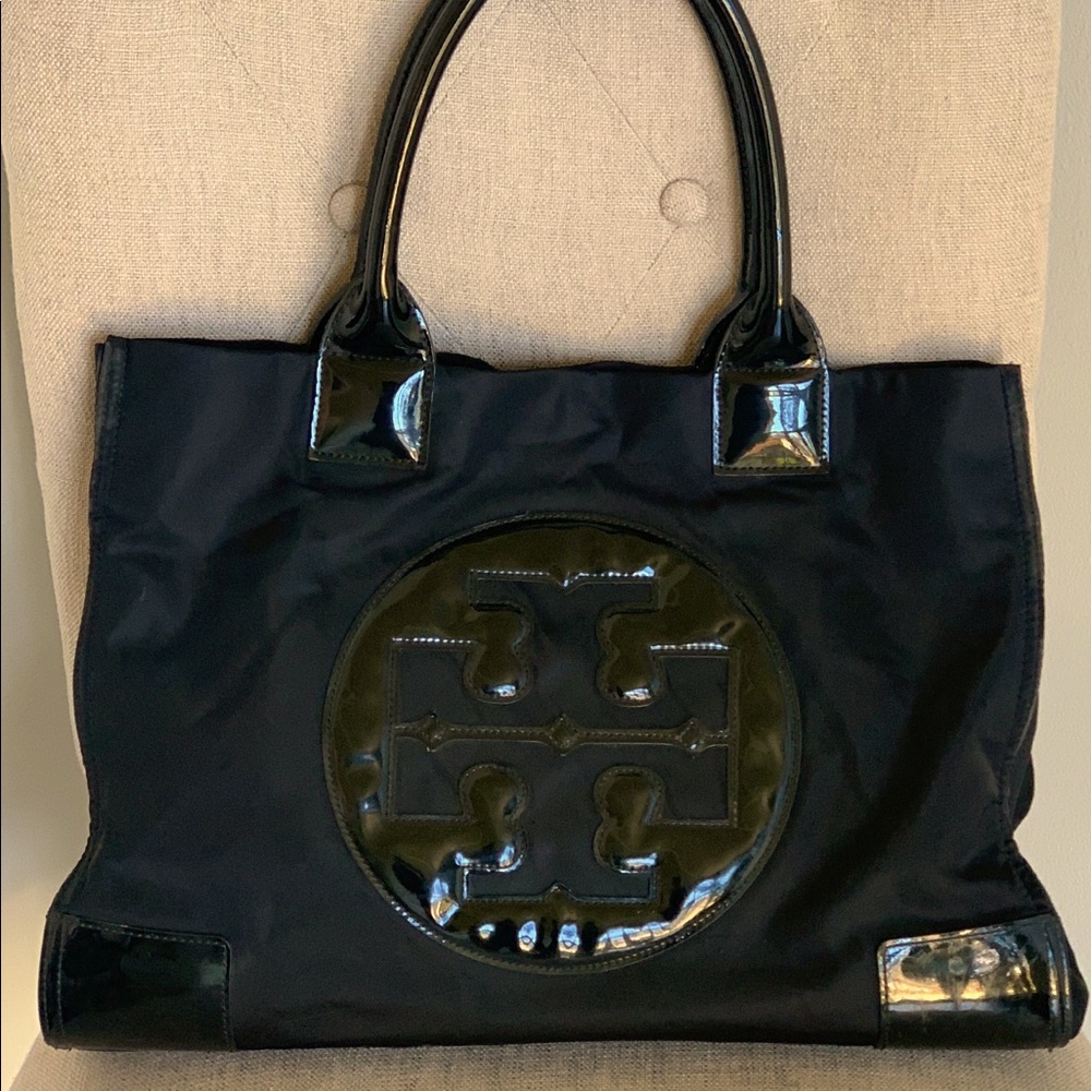 Tory Burch Ella Tote- black large